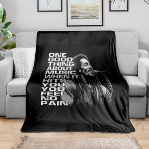 Vintage Marley Throw Blanket Jamaica Jamaican Rasta Reggage Music TS10 Print Your Wear