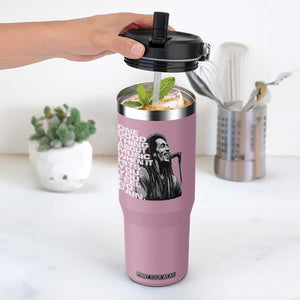 Vintage Marley Flip Straw Tumbler Jamaica Jamaican Rasta Reggage Music TS10 One Size: 30 oz Light Pink Print Your Wear