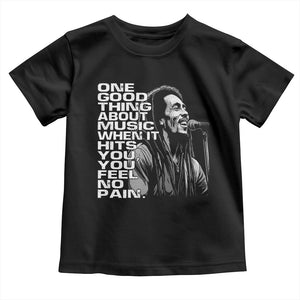 Vintage Marley Toddler T Shirt Jamaica Jamaican Rasta Reggage Music TS10 Black Print Your Wear