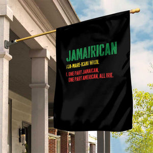 Funny Jamaican American Garden Flag Retro Jamairican Roots TS10 Print Your Wear