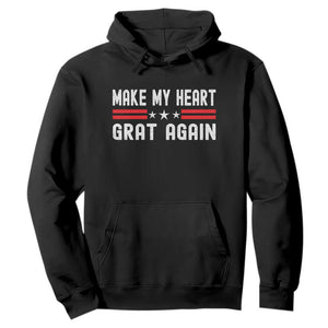 Funny Open Heart Surgery Recovery Hoodie Make My Heart Great Again TS10 Black Print Your Wear