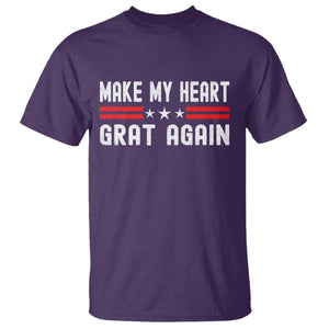 Funny Open Heart Surgery Recovery T Shirt Make My Heart Great Again TS10 Purple Print Your Wear
