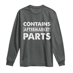Bionic Aftermarket Parts Long Sleeve Shirt Knee And Hip Replacement Surgery Recovery Get Well Soon Gift TS10 Dark Heather Print Your Wear