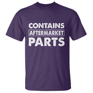 Bionic Aftermarket Parts T Shirt Knee And Hip Replacement Surgery Recovery Get Well Soon Gift TS10 Purple Print Your Wear