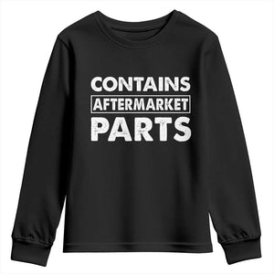 Bionic Aftermarket Parts Youth Sweatshirt Knee And Hip Replacement Surgery Recovery Get Well Soon Gift TS10 Black Print Your Wear