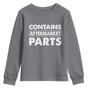 Bionic Aftermarket Parts Youth Sweatshirt Knee And Hip Replacement Surgery Recovery Get Well Soon Gift TS10 Charcoal Print Your Wear