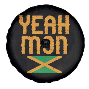 Yeah Mon Jamaican Pride Spare Tire Cover Jamaican Vacation Jamaica Reggae Roots TS10 Print Your Wear