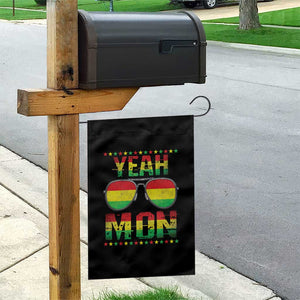 Yeah Mon Jamaican Pride Garden Flag Jamaican Vacation Jamaica Reggae Sunglasses TS10 Print Your Wear