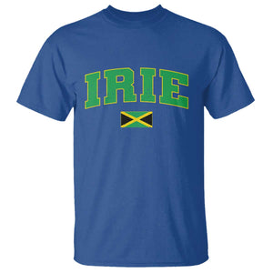 Irie Jamaican Rasta T Shirt Funny Jamaica Jamaican Flag Rasta Reggae Roots TS10 Royal Blue Print Your Wear