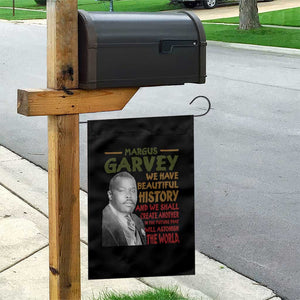 Marcus Garvey Quote Garden Flag Black History Month TS10 Print Your Wear