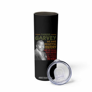 Marcus Garvey Quote Skinny Tumbler Black History Month TS10 Print Your Wear