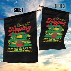 Jamaica Vacation Garden Flag Straight Trippin Jamaica Family Girls Trip TS10 Print Your Wear