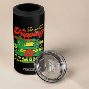 Jamaica Vacation 4 in 1 Can Cooler Tumbler Straight Trippin Jamaica Family Girls Trip TS10 Print Your Wear
