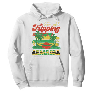 Jamaica Vacation Hoodie Straight Trippin Jamaica Family Girls Trip TS10 White Print Your Wear