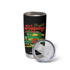 Jamaica Vacation Tumbler Cup Straight Trippin Jamaica Family Girls Trip TS10 Print Your Wear