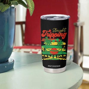 Jamaica Vacation Tumbler Cup Straight Trippin Jamaica Family Girls Trip TS10 Print Your Wear