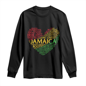 Jamaica Reggae Long Sleeve Shirt One Love Rasta Culture TS10 Black Print Your Wear