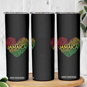 Jamaica Reggae Skinny Tumbler One Love Rasta Culture TS10 Print Your Wear