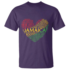 Jamaica Reggae T Shirt One Love Rasta Culture TS10 Purple Print Your Wear
