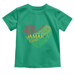 Jamaica Reggae Toddler T Shirt One Love Rasta Culture TS10 Irish Green Print Your Wear