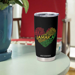 Jamaica Reggae Tumbler Cup One Love Rasta Culture TS10 Print Your Wear