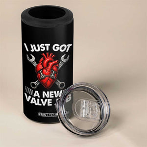 Cool Heart Surgery Survivor 4 in 1 Can Cooler Tumbler Funny Valve Job Coronary Bypass Artery Open Heart Surgery