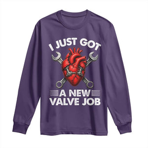 Cool Heart Surgery Survivor Long Sleeve Shirt Funny Valve Job Coronary Bypass Artery Open Heart Surgery