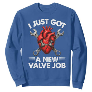 Cool Heart Surgery Survivor Sweatshirt Funny Valve Job Coronary Bypass Artery Open Heart Surgery