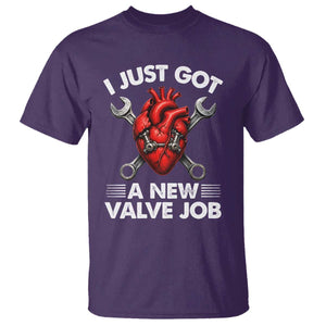 Cool Heart Surgery Survivor T Shirt Funny Valve Job Coronary Bypass Artery Open Heart Surgery