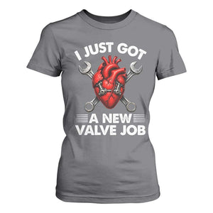 Cool Heart Surgery Survivor T Shirt For Women Funny Valve Job Coronary Bypass Artery Open Heart Surgery