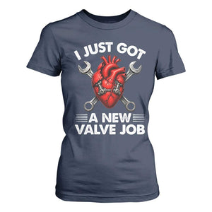 Cool Heart Surgery Survivor T Shirt For Women Funny Valve Job Coronary Bypass Artery Open Heart Surgery