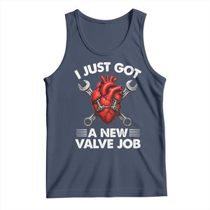 Cool Heart Surgery Survivor Tank Top Funny Valve Job Coronary Bypass Artery Open Heart Surgery