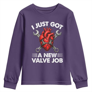 Cool Heart Surgery Survivor Youth Sweatshirt Funny Valve Job Coronary Bypass Artery Open Heart Surgery