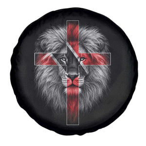 Lion of Judah Cross Trinidadian Flag Spare Tire Cover Christian Faith Trini Trinidad And Tobago Pride