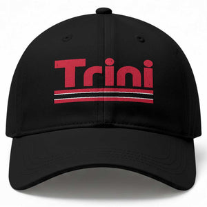Retro Trini Baseball Cap Trinidad and Tobago Flag Caribbean Pride Heritage Gift TS10 Print Your Wear