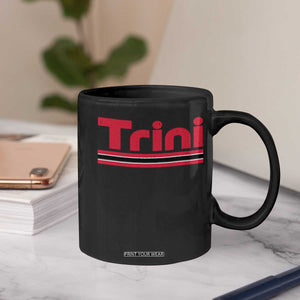 Retro Trini Coffee Mug Trinidad and Tobago Flag Caribbean Pride Heritage Gift TS10 Print Your Wear