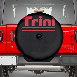 Retro Trini Spare Tire Cover Trinidad and Tobago Flag Caribbean Pride Heritage Gift TS10 Black Print Your Wear