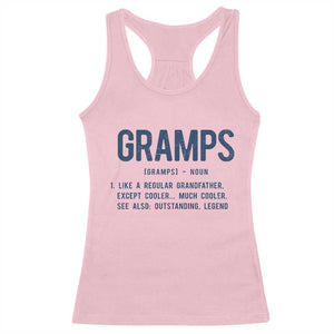 Grandpa Gift For Gramps Racerback Tank Top Fathers Day Birthday Gift Idea