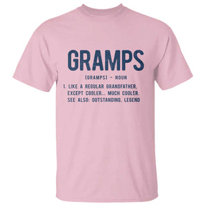 Grandpa Gift For Gramps T Shirt Fathers Day Birthday Gift Idea