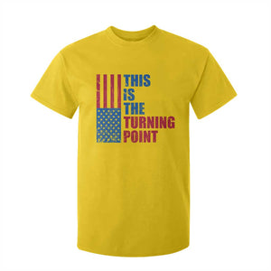This is The Turning Point T Shirt For Kid USA Flag Patriotic Freedom Conservative TS10 Daisy Print Your Wear