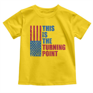This is The Turning Point Toddler T Shirt USA Flag Patriotic Freedom Conservative TS10 Daisy Print Your Wear