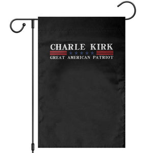 Charlie Kirk Garden Flag Great American Patriot USA Freedom Conservative TS10 Black Print Your Wear
