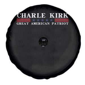 Charlie Kirk Spare Tire Cover Great American Patriot USA Freedom Conservative TS10 Print Your Wear