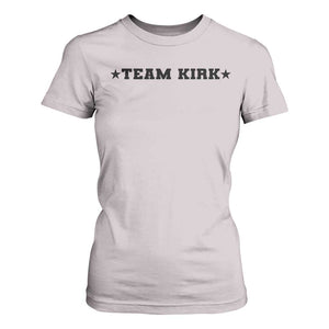 Team Kirk T Shirt For Women Last Name Funny Surname Team Kirk Family Reunion TS10 Ice Gray Print Your Wear