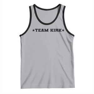 Team Kirk Tank Top Last Name Funny Surname Team Kirk Family Reunion TS10 Athletic Heather Black Print Your Wear