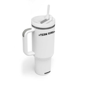 Team Kirk Tumbler With Handle Last Name Funny Surname Team Kirk Family Reunion TS10 Print Your Wear