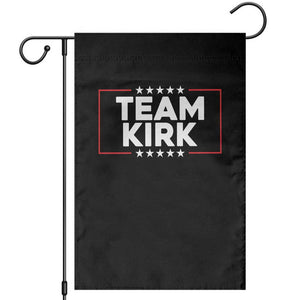 Team Kirk Garden Flag Last Name Kirk Family Name Matching Member Surname TS10 Black Print Your Wear