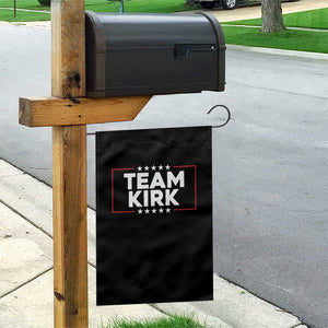 Team Kirk Garden Flag Last Name Kirk Family Name Matching Member Surname TS10 Print Your Wear