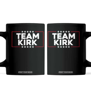 Team Kirk Coffee Mug Last Name Kirk Family Name Matching Member Surname TS10 Black Print Your Wear