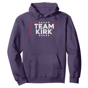 Team Kirk Hoodie Last Name Kirk Family Name Matching Member Surname TS10 Purple Print Your Wear